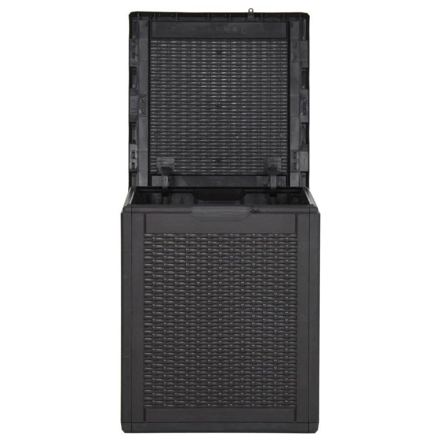 Tuinbox Pp Rattan 90 l Zwart Rattanontwerp