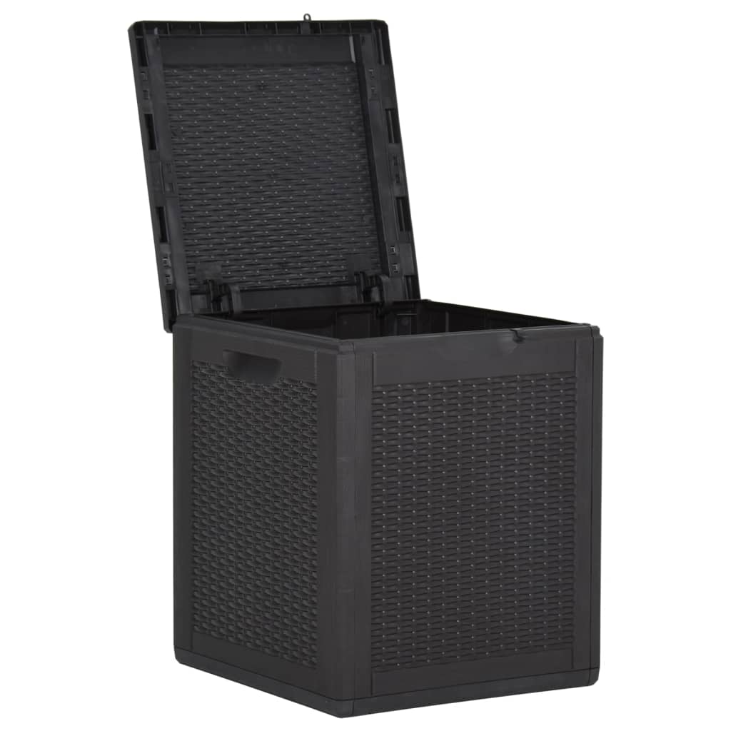 Tuinbox Pp Rattan 90 l Zwart Rattanontwerp