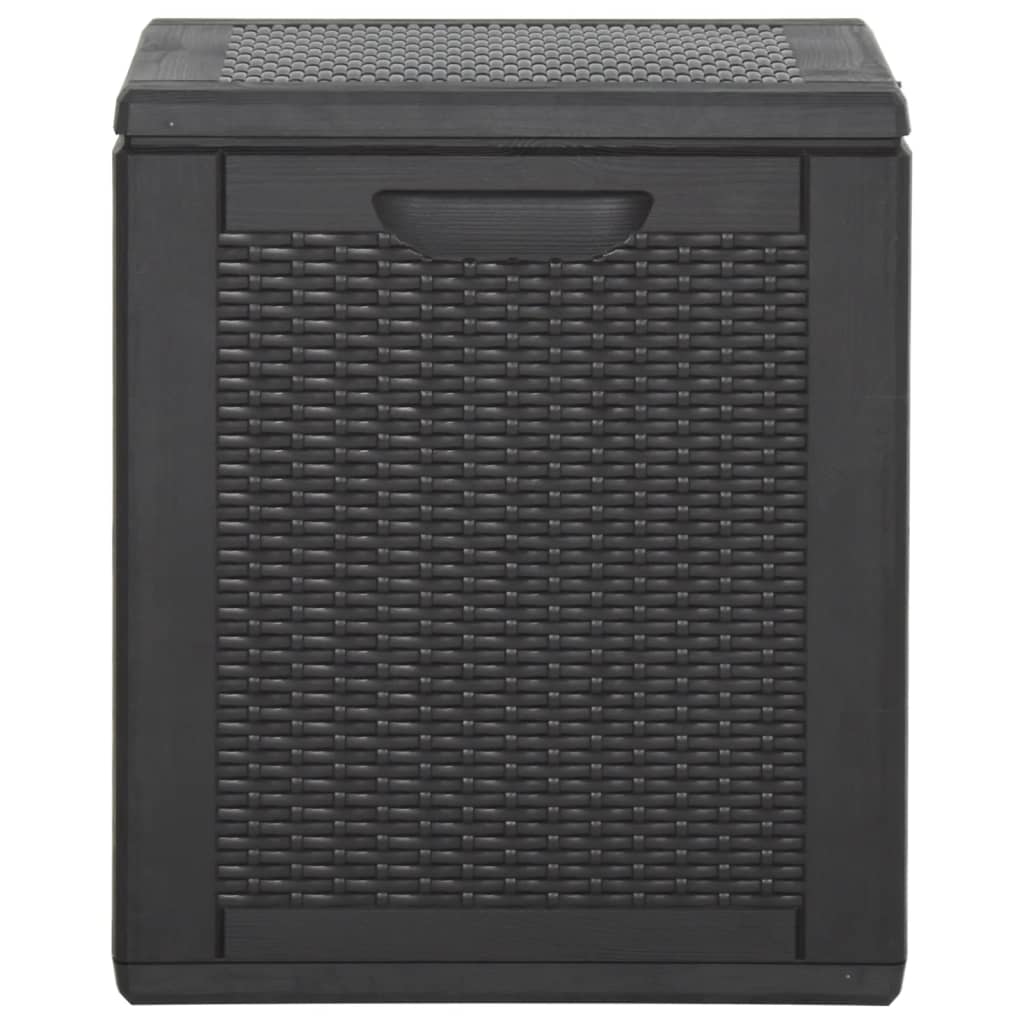 Tuinbox Pp Rattan 90 l Zwart Rattanontwerp