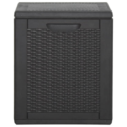 Tuinbox Pp Rattan 90 l Zwart Rattanontwerp