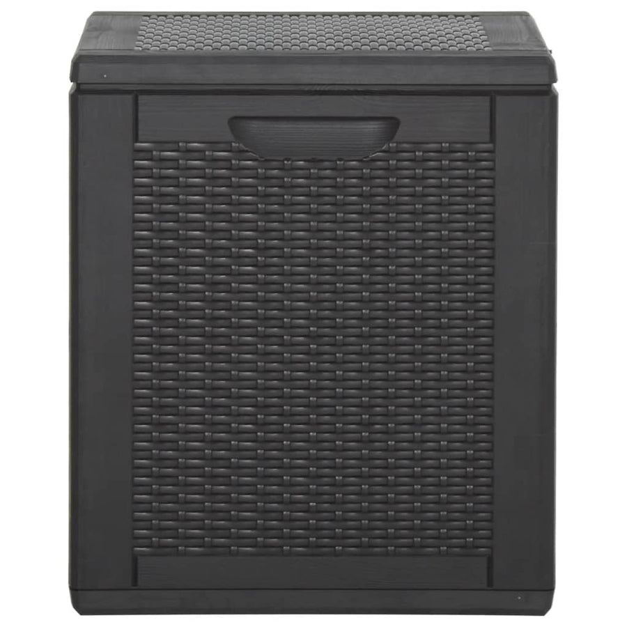 Tuinbox Pp Rattan 90 l Zwart Rattanontwerp