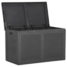 Tuinbox Pp Rattan 180 l Zwart Rattanontwerp