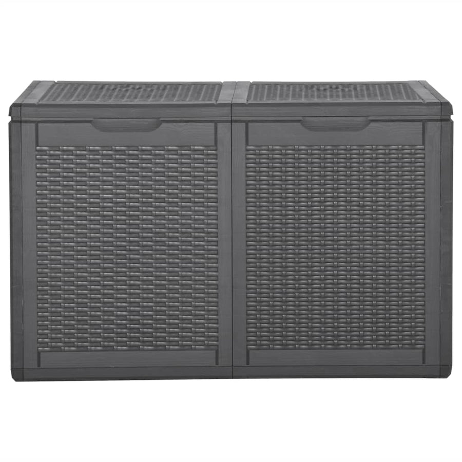 Tuinbox Pp Rattan 180 l Zwart Rattanontwerp