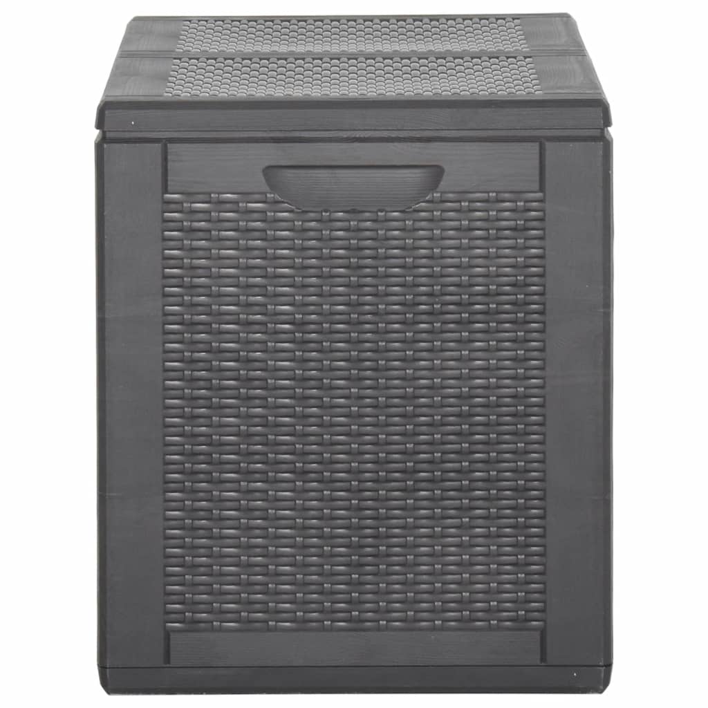 Tuinbox Pp Rattan 180 l Zwart Rattanontwerp