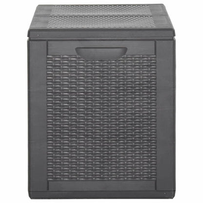 Tuinbox Pp Rattan 180 l Zwart Rattanontwerp