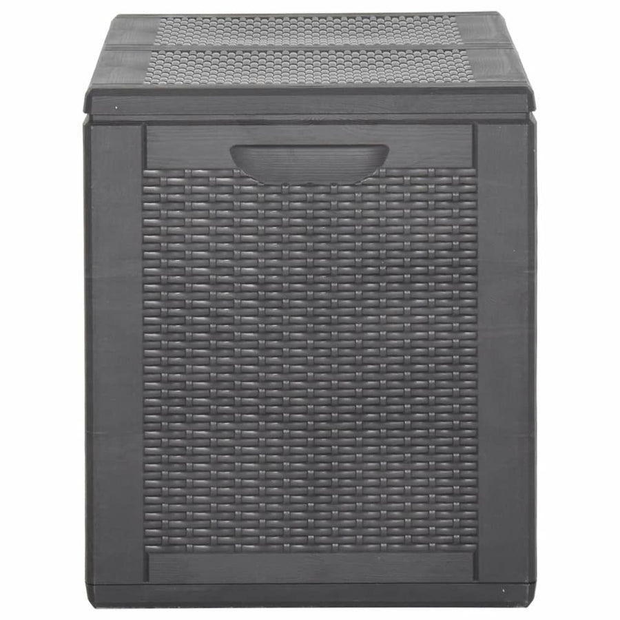Tuinbox Pp Rattan 180 l Zwart Rattanontwerp