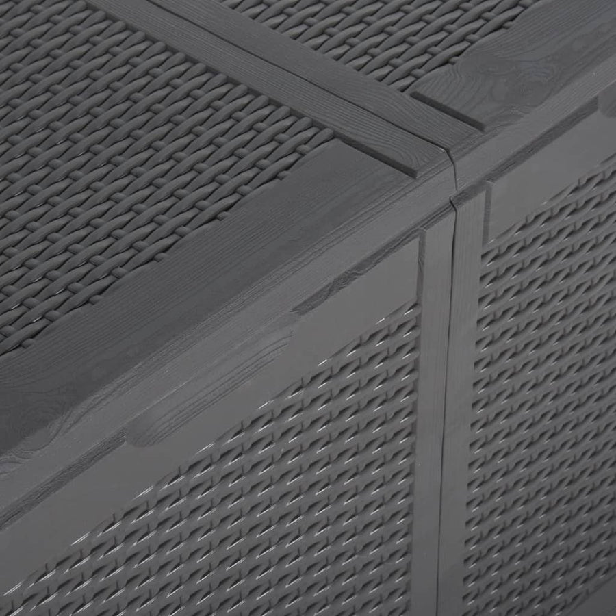 Tuinbox Pp Rattan 180 l Zwart Rattanontwerp