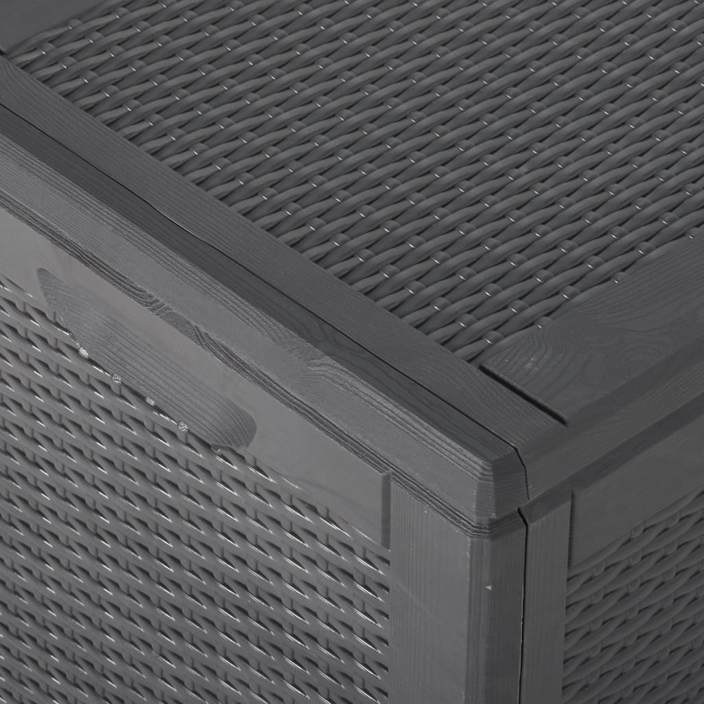 Tuinbox Pp Rattan 180 l Zwart Rattanontwerp