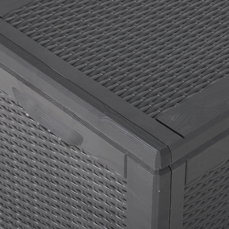 Tuinbox Pp Rattan 180 l Zwart Rattanontwerp