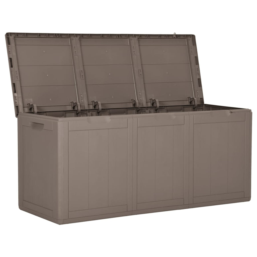 Tuinbox Pp Rattan 270 l Bruin Lattenontwerp