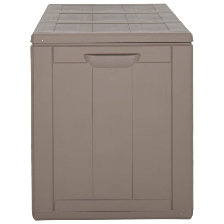 Tuinbox Pp Rattan 270 l Bruin Lattenontwerp