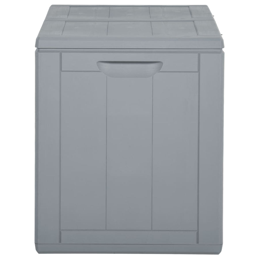 Tuinbox Pp Rattan 180 l Grijs Lattenontwerp