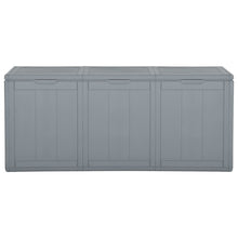 Tuinbox 270 L Pp Rattan Grijs Lattenontwerp