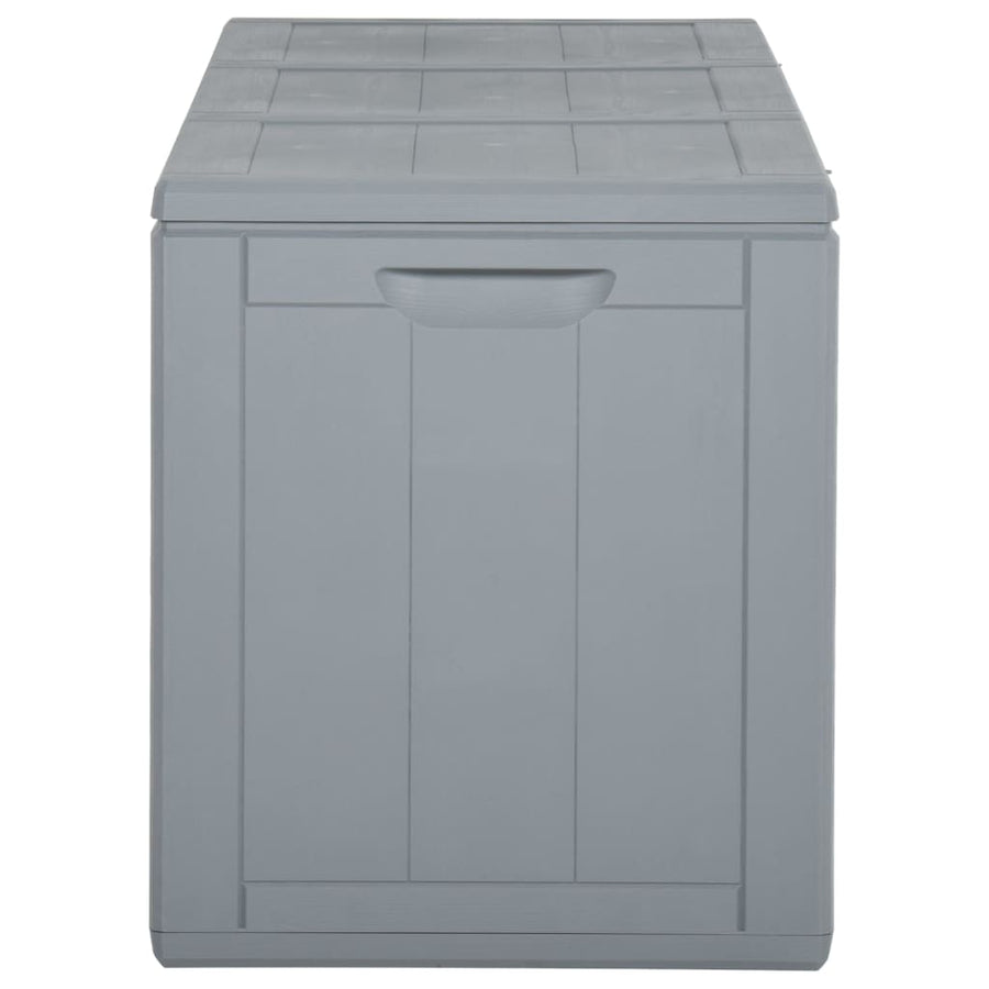 Tuinbox 270 L Pp Rattan Grijs Lattenontwerp