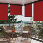 Balkonscherm 145 x 250 cm Rood