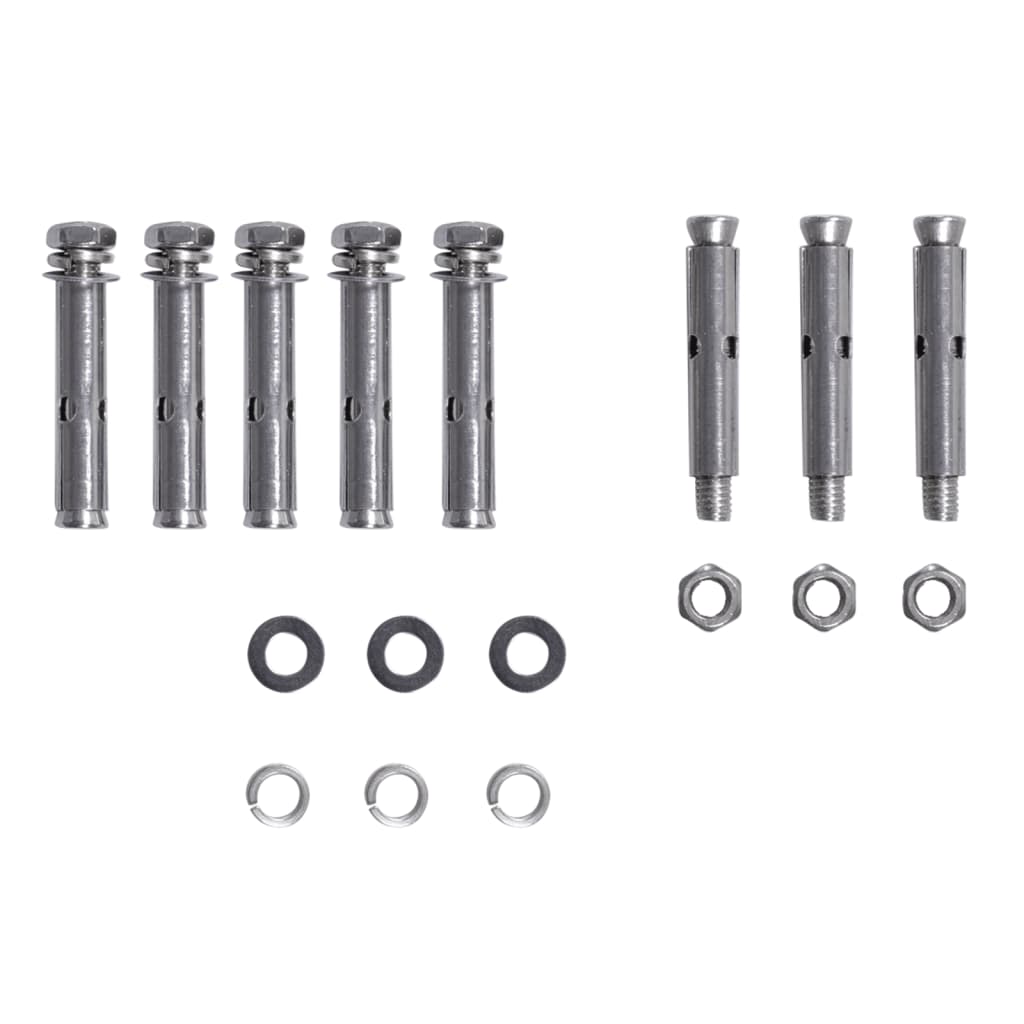 Tuinscherm uittrekbaar 160x300 cm bruin 160 x 300 cm Bruin