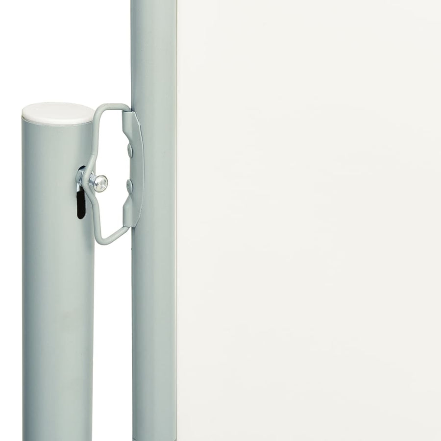 Tuinscherm uittrekbaar 117x600 cm crèmekleurig 117 x 600 cm Crème
