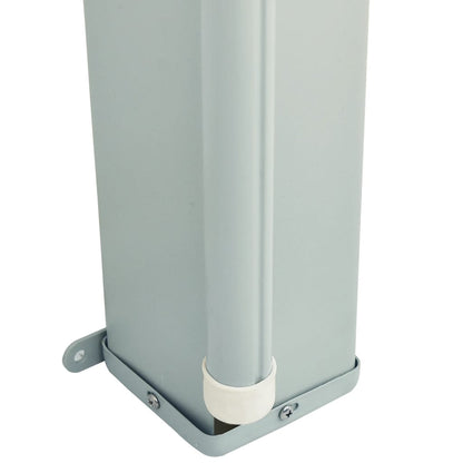 Tuinscherm uittrekbaar 117x600 cm crèmekleurig 117 x 600 cm Crème