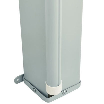 Tuinscherm uittrekbaar 200x600 cm rood 200 x 600 cm Rood