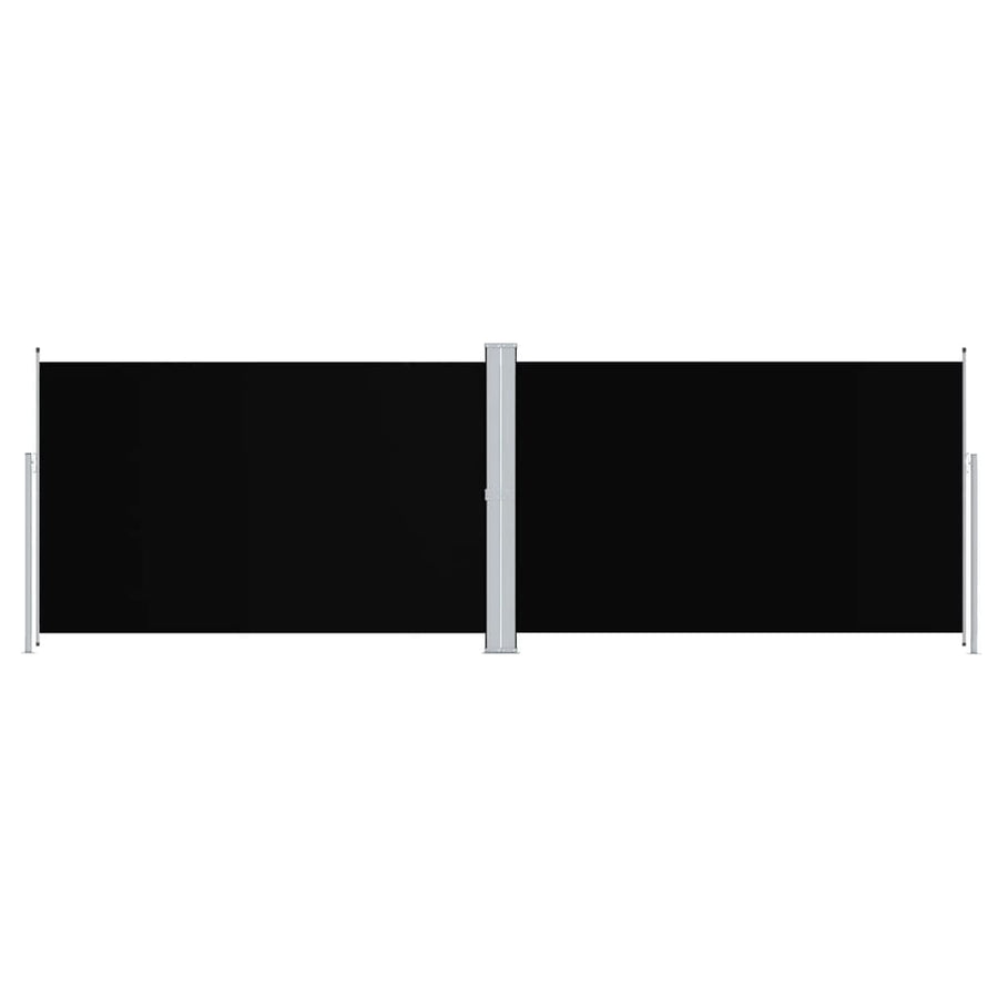Windscherm Uittrekbaar Zwart 200 x 600 cm