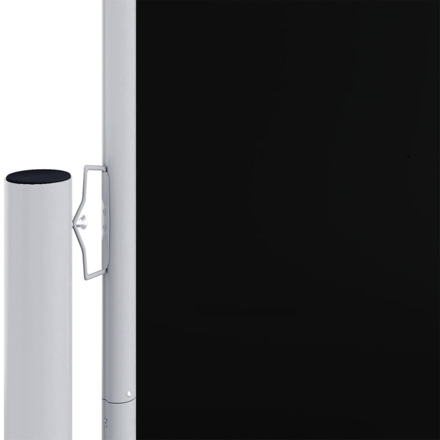 Windscherm Uittrekbaar Zwart 200 x 600 cm