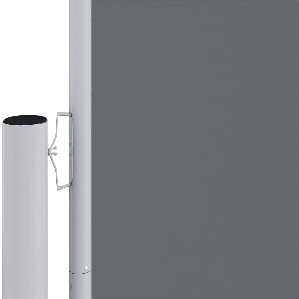 Windscherm uittrekbaar 220x600 cm antracietkleurig 220 x 600 cm