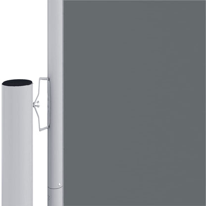 Windscherm uittrekbaar 220x600 cm antracietkleurig 220 x 600 cm