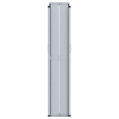 Windscherm uittrekbaar 160x1000 cm antracietkleurig 160 x 1000 cm