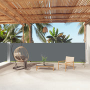Retractable Windbreak 160x1000 cm Anthracite