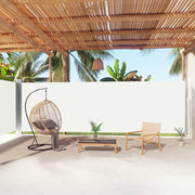 Retractable Windscreen 180x1000 cm Black