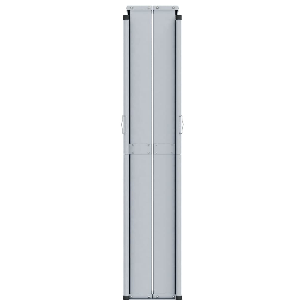 Windscherm uittrekbaar 180x1000 cm antracietkleurig 180 x 1000 cm