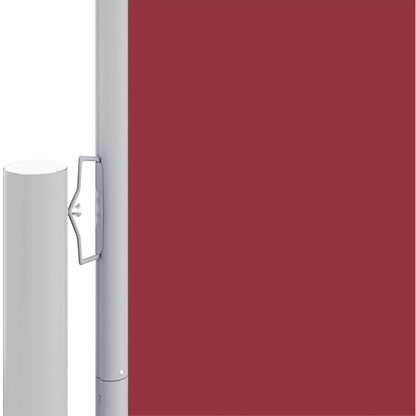 Windscherm Uittrekbaar Rood 180 x 1000 cm