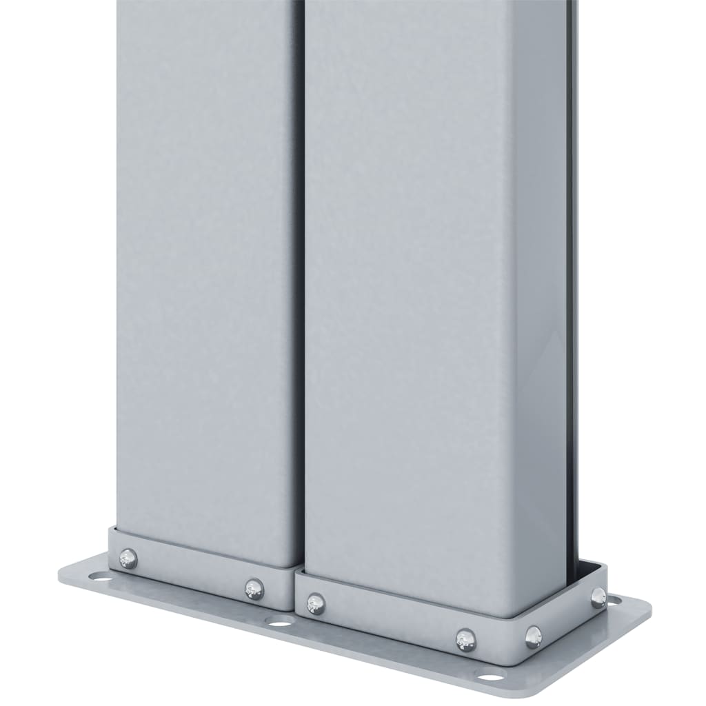 Windscherm Uittrekbaar Zwart 200 x 1000 cm