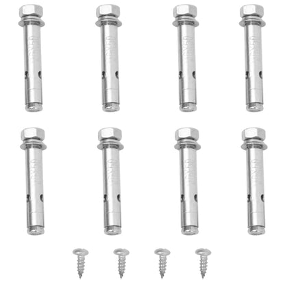 Windscherm Uittrekbaar Zwart 200 x 1000 cm