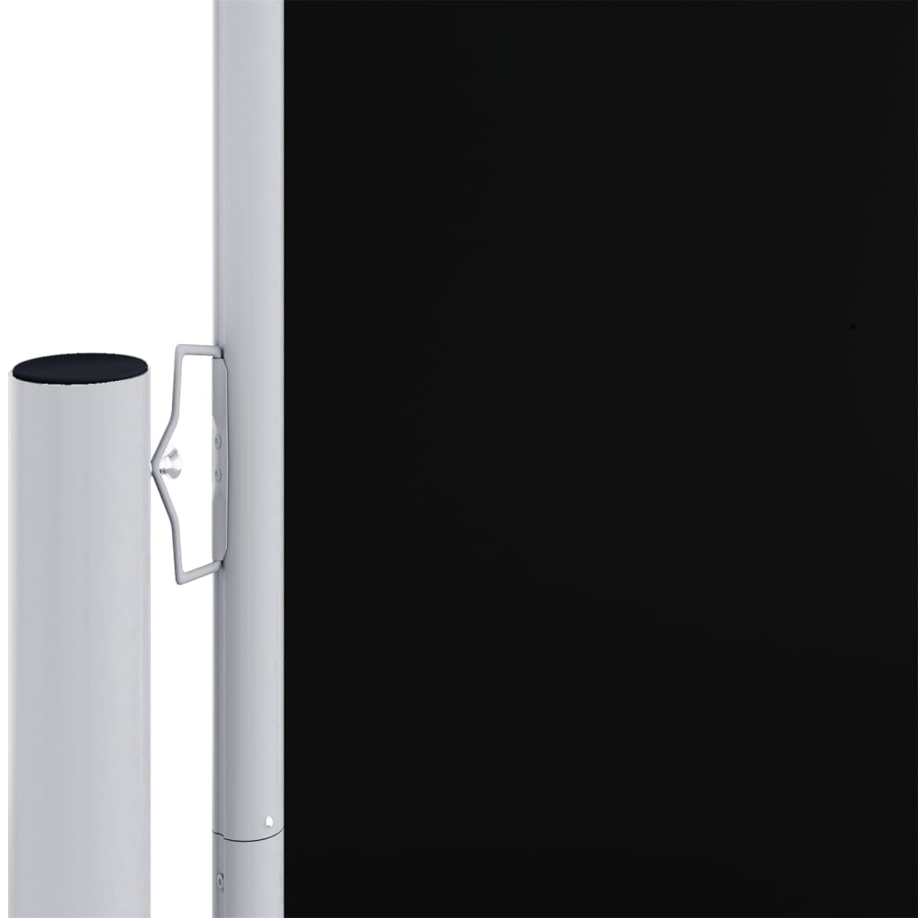 Windscherm Uittrekbaar Zwart 220 x 1000 cm