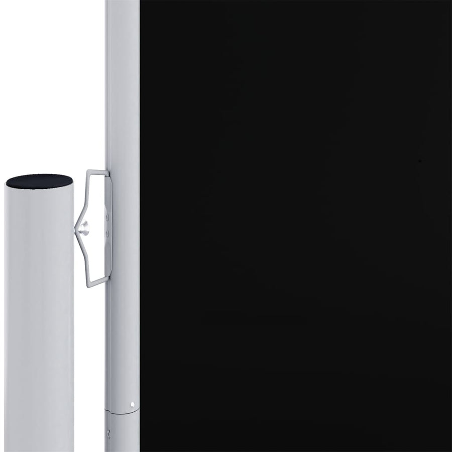 Windscherm Uittrekbaar Zwart 220 x 1000 cm