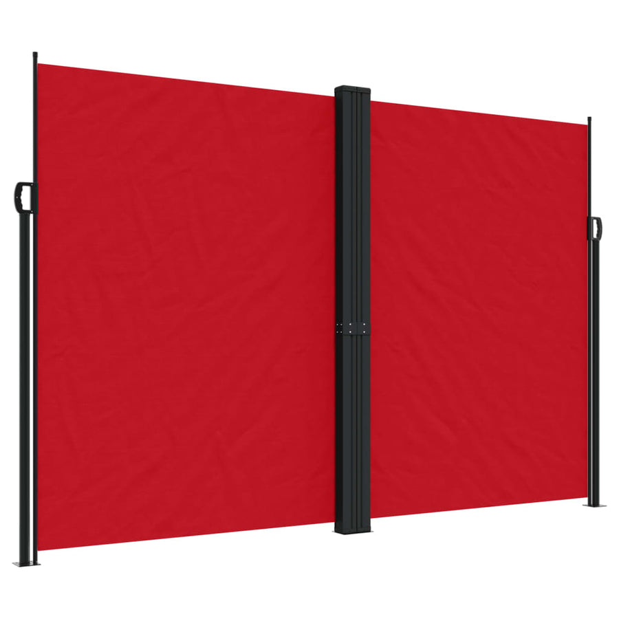 Windscherm Uittrekbaar Rood 220 x 1000 cm