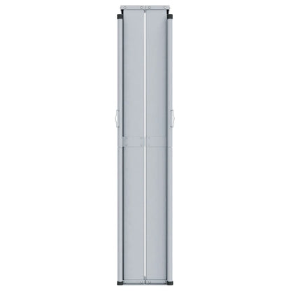 Windscherm uittrekbaar 180x1200 cm antracietkleurig 180 x 1200 cm
