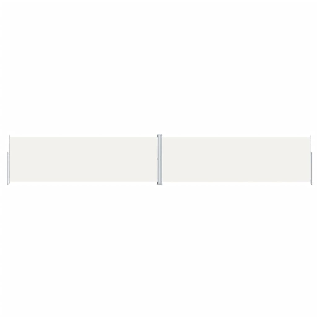 Windscherm Uittrekbaar Kleurig Crème 200 x 1200 cm