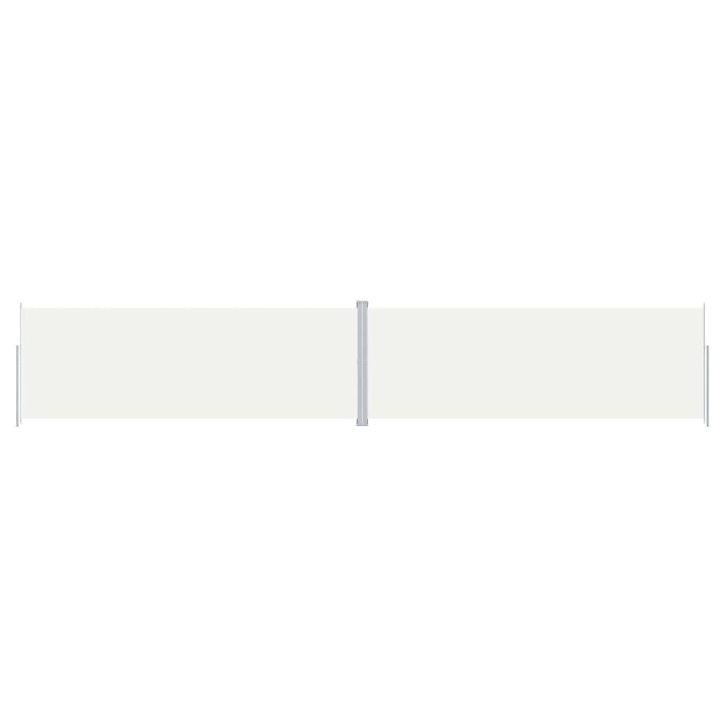 Windscherm Uittrekbaar Kleurig Crème 220 x 1200 cm