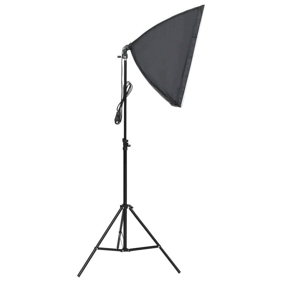 Studioverlichtingsset Met Achtergronden En Softboxen