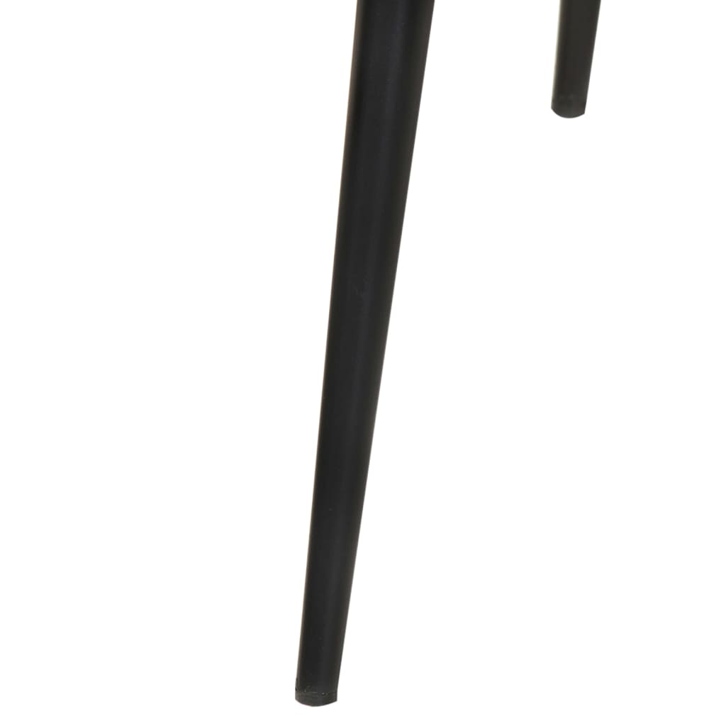 Fauteuil echt leer grijs Grijs Echt leer