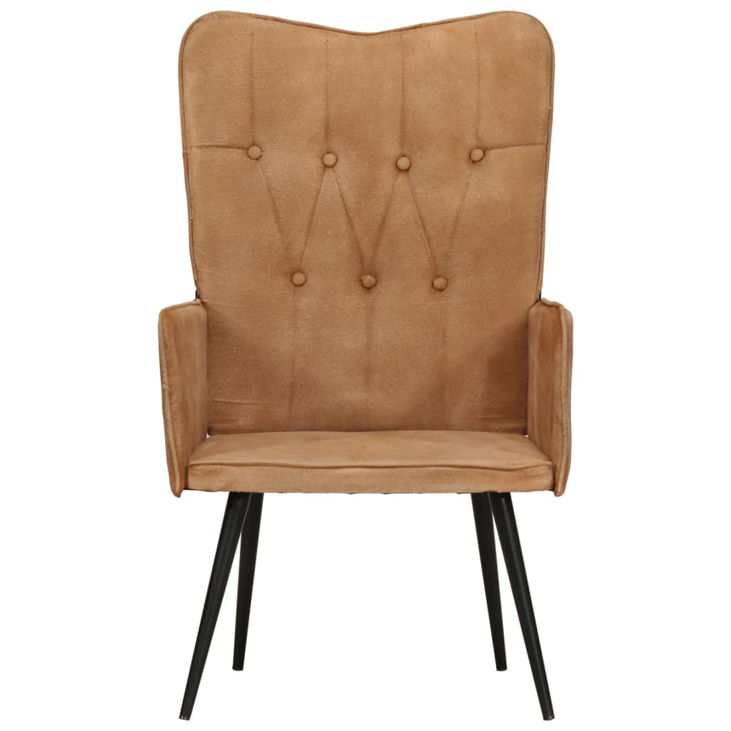 Fauteuil canvas bruin Bruin Canvas