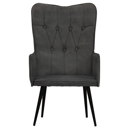 Fauteuil canvas zwart Zwart Canvas