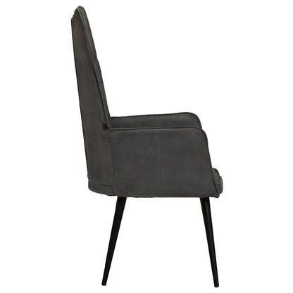 Fauteuil canvas zwart Zwart Canvas