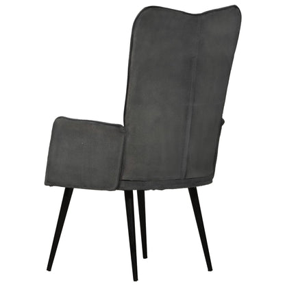 Fauteuil canvas zwart Zwart Canvas