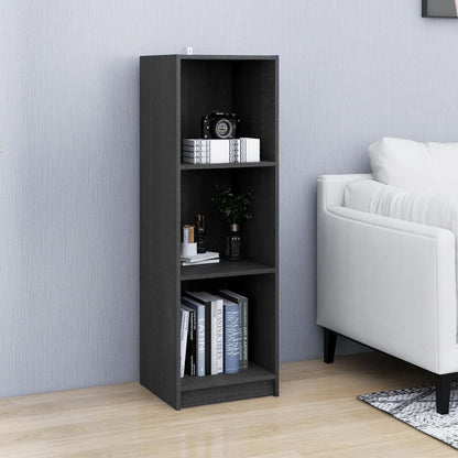 Boekenkast/Kamerscherm 36X33X0 Cm Massief Grenenhout Grijs