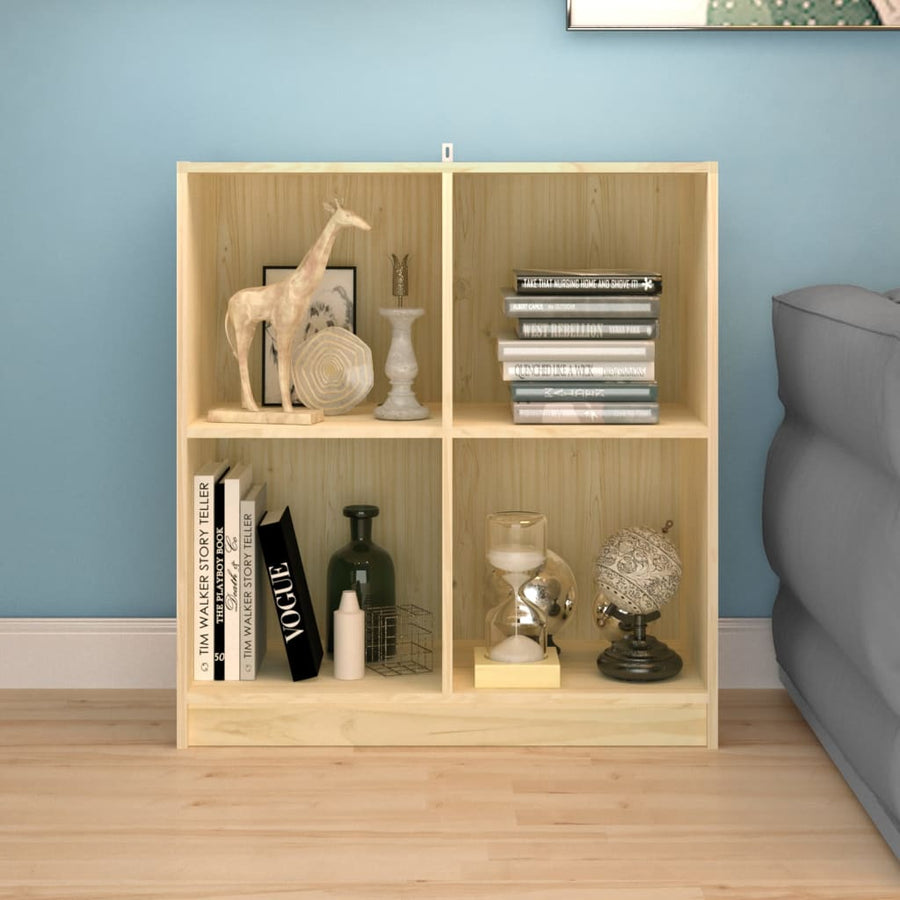 Dressoir 70X33X76 Cm Massief Grenenhout Naturel