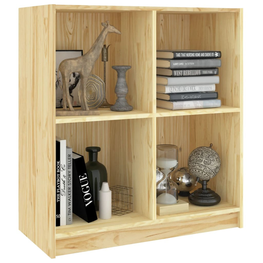 Dressoir 70X33X76 Cm Massief Grenenhout Naturel