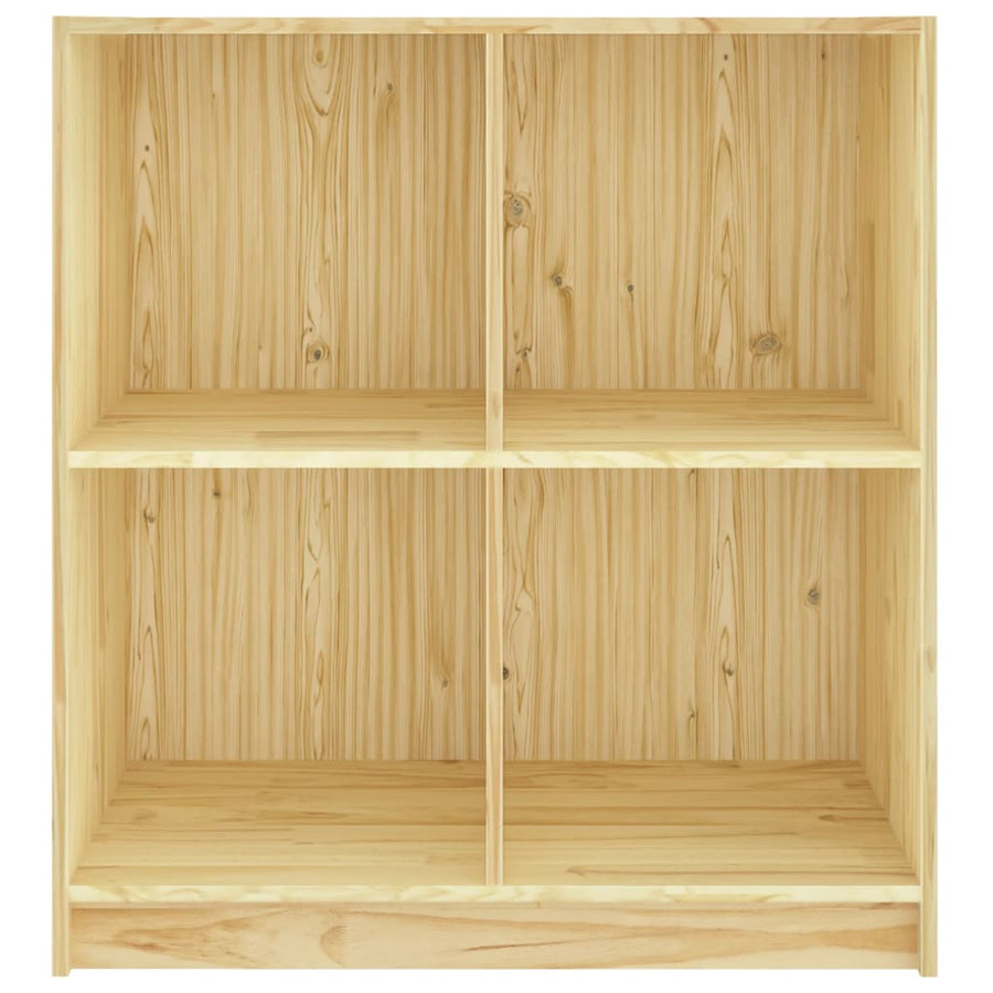Dressoir 70X33X76 Cm Massief Grenenhout Naturel